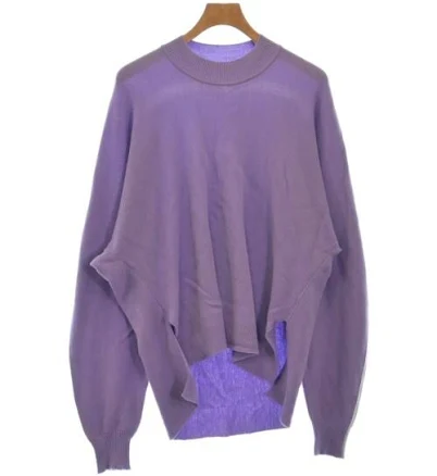 Homme Plisse Knitwear/sweater Purple F 2200484800051