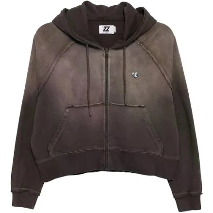 Izzue Logo-plaque Zip-up Hoodie