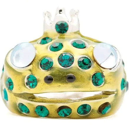 Collina Strada freckles frog prince ring