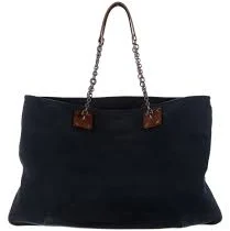 Bottega Veneta Canvas Chain Link Tote