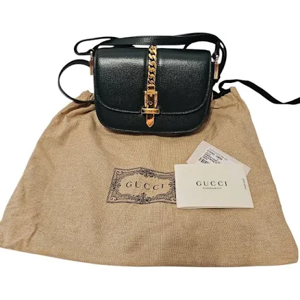 Gucci Sylvie 1969 Mini Leather Shoulder Bag
