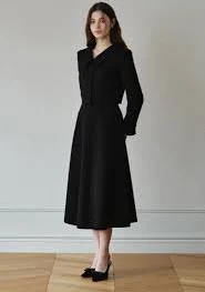 Mercury Tweed Skirt (Black) - GRACE UMercury Tweed Skirt (Black) - GRACE U