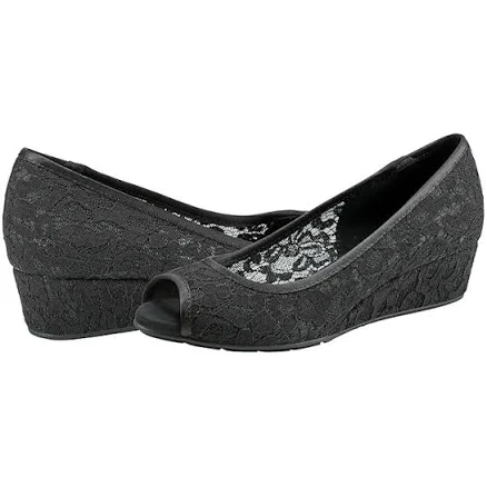 Bandolino Women's Candra Peep Toe Wedge