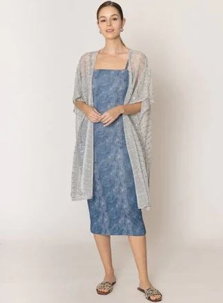 Lurex Kimono