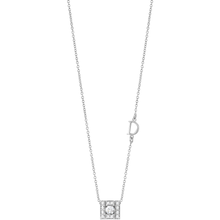 Damiani Belle Époque White Gold Diamond Necklace