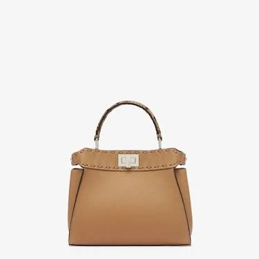 Fendi Peekaboo Mini Brown