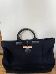 Longchamp Women's Le Roseau Canvas Tote Bag