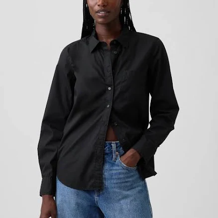 Gap Women's Organic Cotton Poplin Classic Shirt