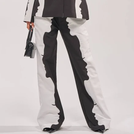 AKIRA Pov Graphic Trouser Pants