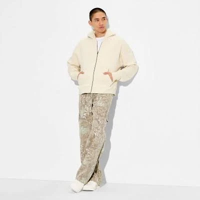 Men's Hooded Fleece Zip-Up Sweatshirt