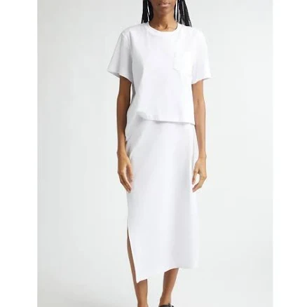 Sacai Women's Cotton Jersey Dress