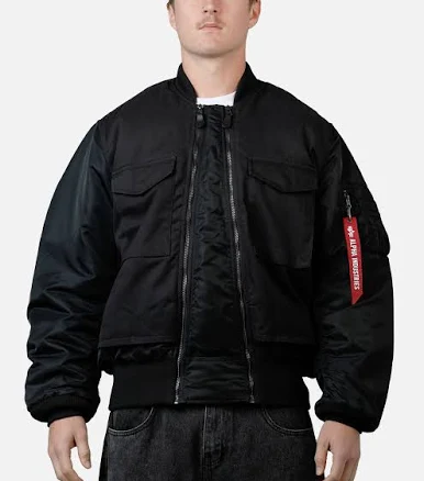 Alpha Industries MA-1 Mixed Cotton Flight Jacket