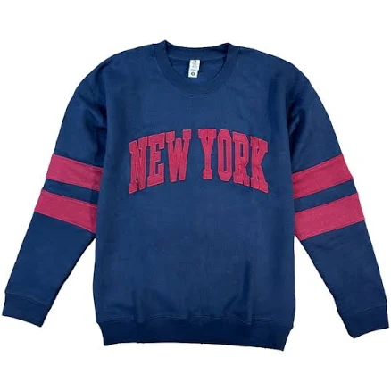 Embroidered Striped Sweatshirt