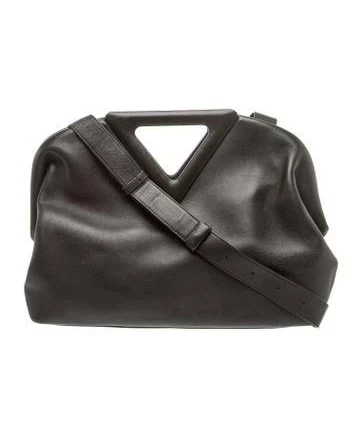 Bottega Veneta Point Leather Shoulder Bag
