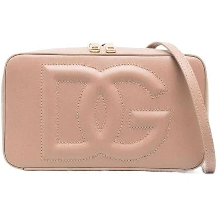DOLCE & GABBANA DG Logo Leather Camera Bag