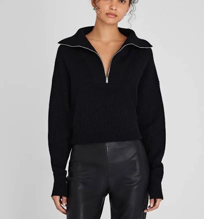 Club Monaco Cashmere Quarter-Zip Sweater