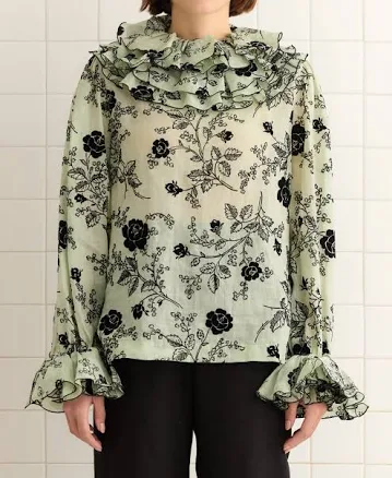 Flocked Sweetunia Top