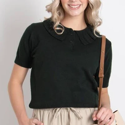 Knit Round Collar