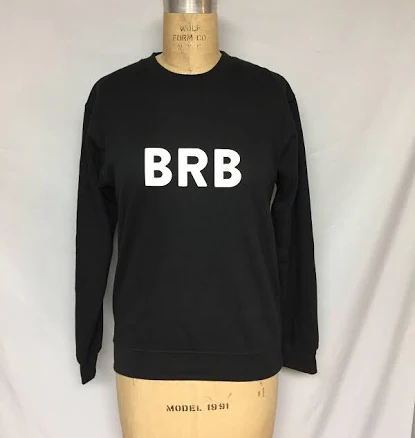Sub Urban Riot BRB Cotton Graphic Long Sleeve Sweatshirt
