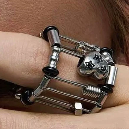 ILLUSORY Danger Signal Cage Ring