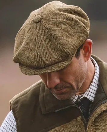 Derby Tweed Charlie Baker Boy Cap