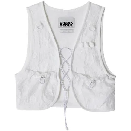 CRANK Flower Jacquard Lace-Up