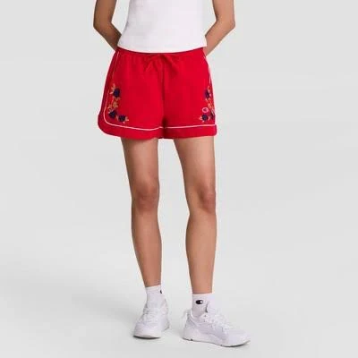 Champion Women's Goalkeeper Rose Embroidery Shorts