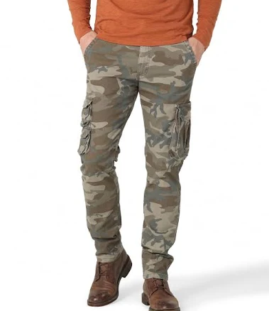 Wrangler Men's Stretch Taper Leg Cargo Pants