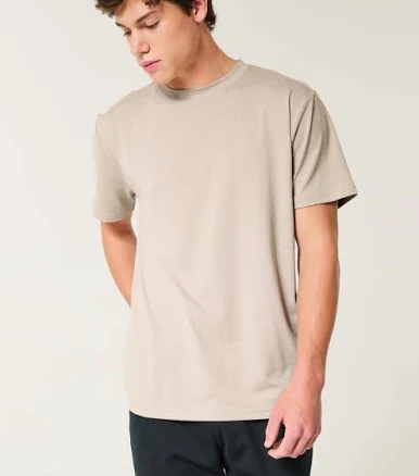 Hollister Men's Relaxed Stretch Crew T-Shirt