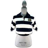 Miu Miu Striped Knit Polo - Size 36