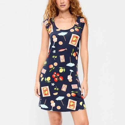 Old Navy Women's Short-Sleeve Scoop-Neck Mini Dress