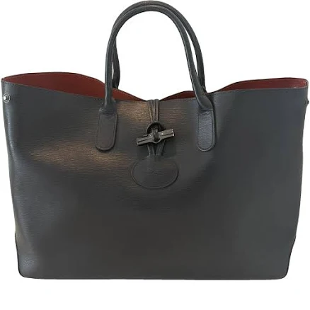 Longchamp Roseau Leather Shoulder Tote