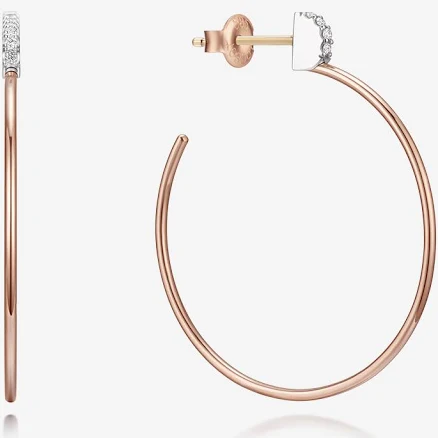 Signature. D Lab Diamond Gold Earring