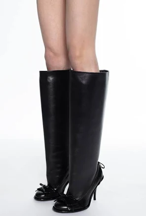 DOUBLE BOOT in black 41