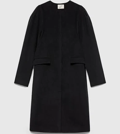BITE Studios ̈: Nordic Environmental Design | Official Boutique - Sculpted Sleeve Coat - Outerwear - Black - L