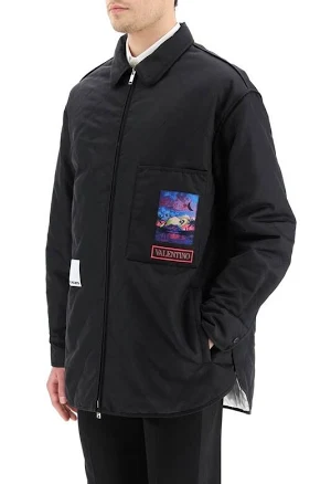 Valentino - Quilted jacket, Men, Black