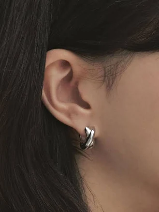 Hyeres-lor Soubney Twisted Chunky One-Touch Silver
