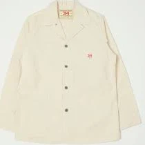 Lee Archives WWII 'Loco' Denim Coverall Jacket - Ecru - 38"