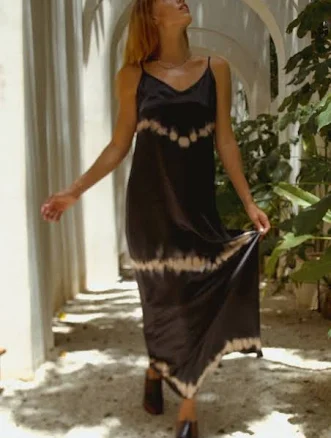Andromeda Silk Dress