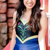 Disneybound Anna Inspired Princess Costume Crop Top