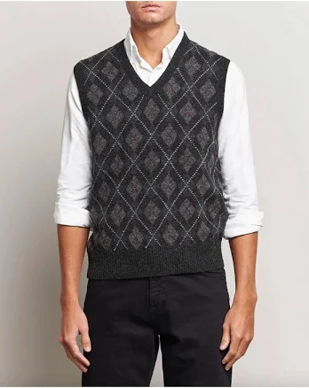 Polo Ralph Lauren Men's Argyle Wool Sweater Vest