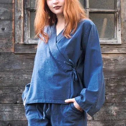 Cotton Wrap Jacket