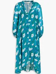 Ileana printed georgette dress