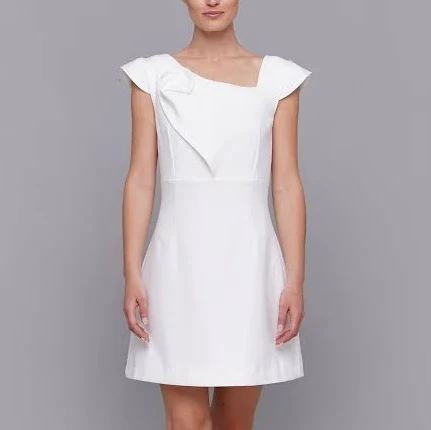 Fit and Flare Asymmetrical Mini Dress