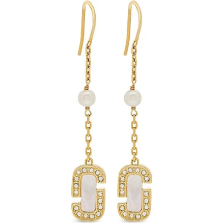 MARC JACOBS The J Marc Luxe Linear Mop Drop Earrings