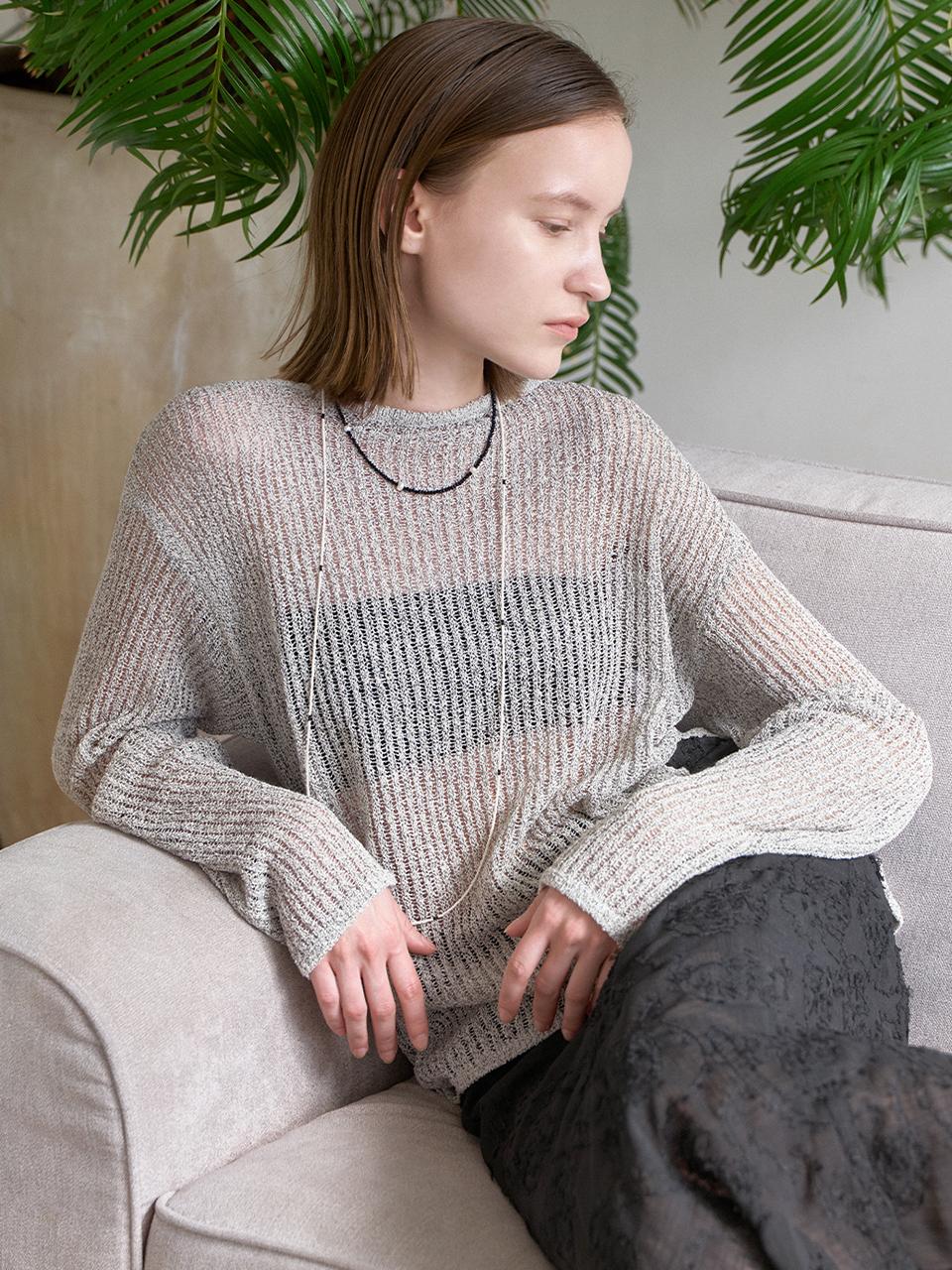 Lev Boucle Loose Fit Knit_3 Colors