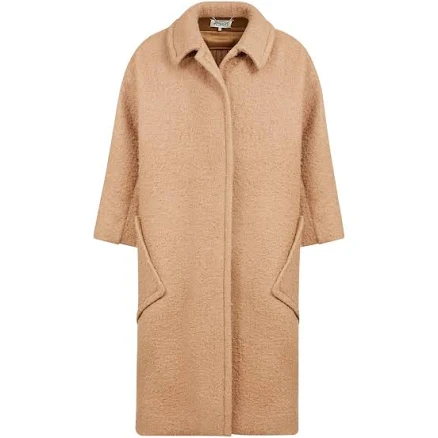 Maison Margiela Boucle Mohair Wool Coat
