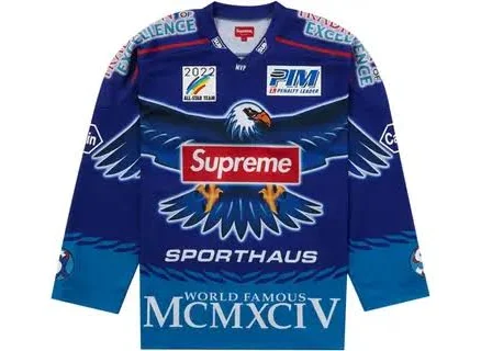 Supreme Eagle Moto Jersey Sporthaus Royal