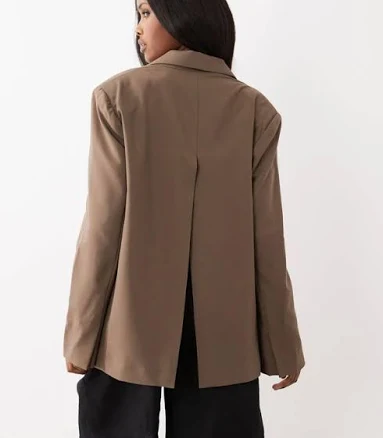Gina Tricot High Back Slit Blazer