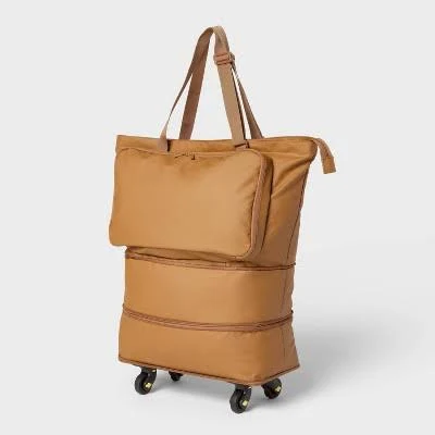 Brightroom Collapsible Rolling Tote